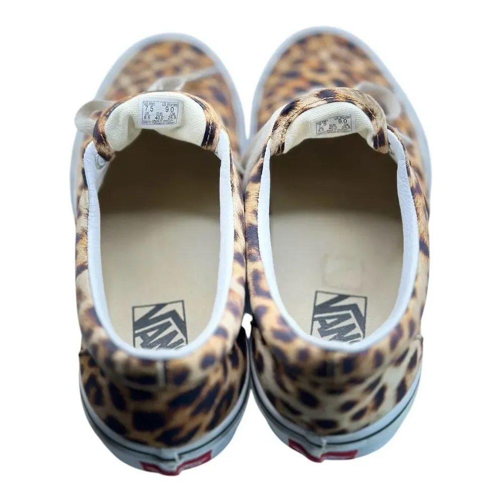 Vans Era Leopard Print Unisex Skate Shoes Multicolor Low Top Sneaker M7.… - Picture 4 of 12
